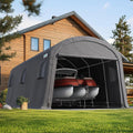 13x20 ft Large Space Garage Tent Carport - Portable Vehicle Shelter