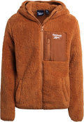 Reebok Girls Winter Fleece Jacket - Soft Sherpa for Ultimate Comfort