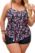 B2prity Women Plus Size Tankini Swimsuit Two Piece (Style FNJG)