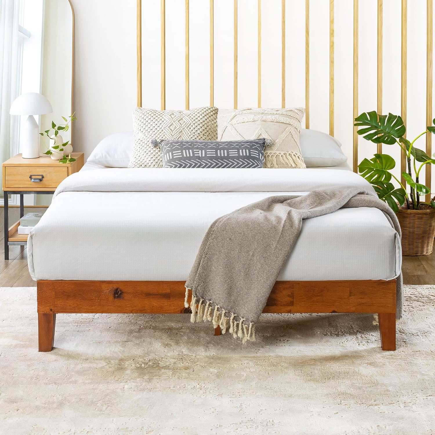 Mellow Naturalista Grand 12 Inch Solid Wood Platform Bed Review