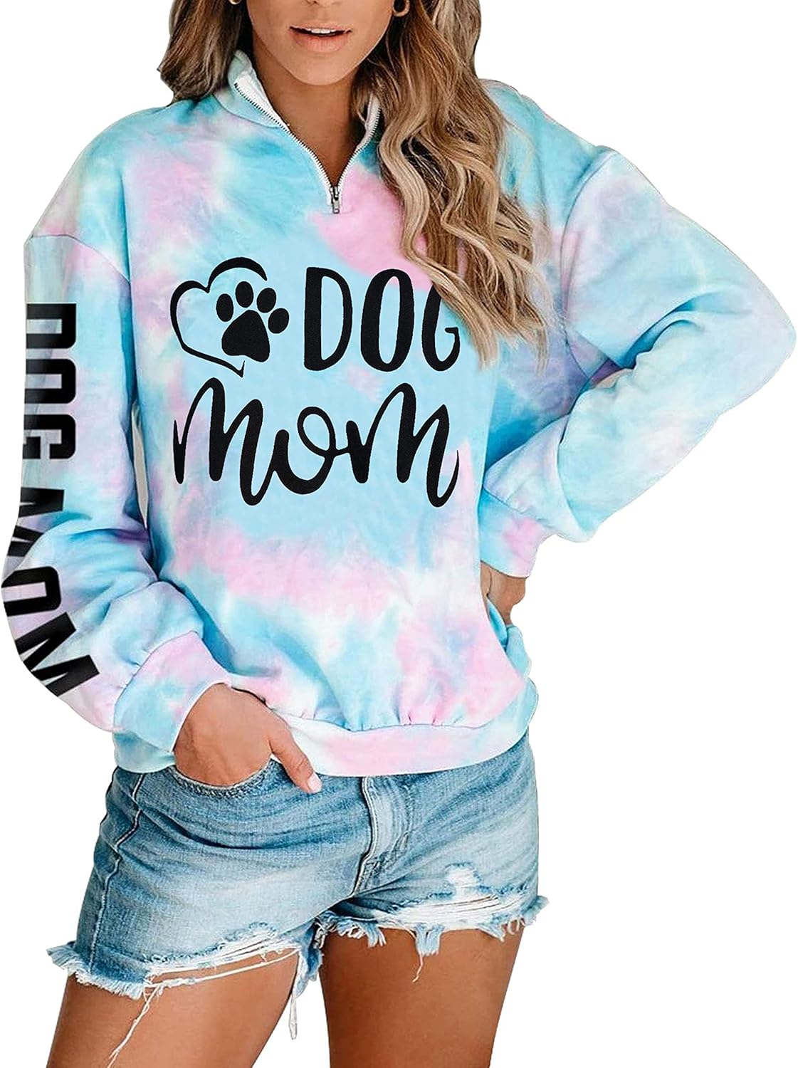 Dog Mom Sweatshirt - Embrace Your Pup Love! viLOVE