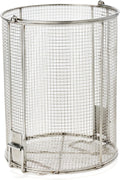 Dip-and-Drain Stainless Steel Parts Cleaning Basket for Easy Use