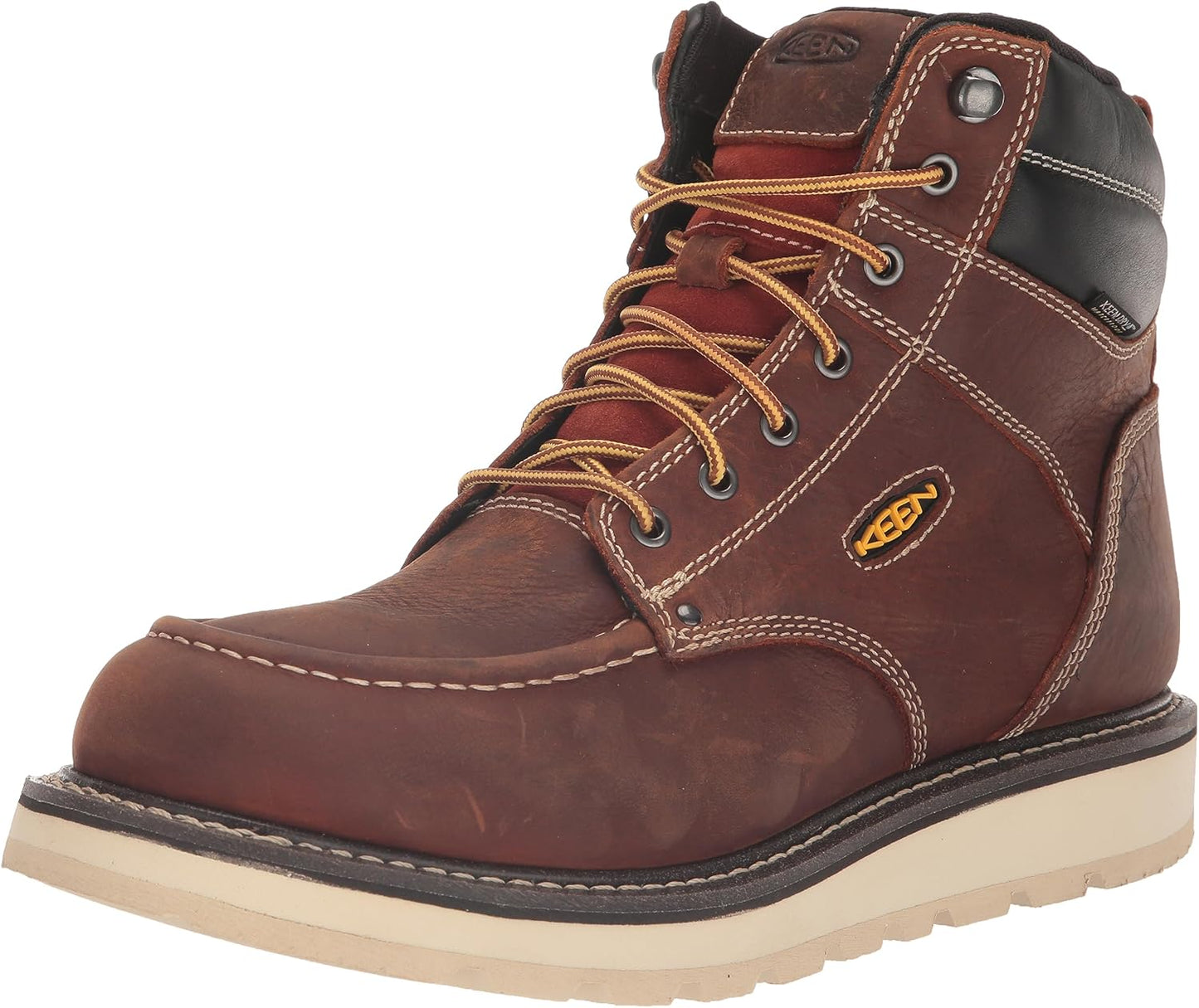 KEEN Utility Men's Cincinnati 6in Waterproof Round Soft Toe Work Boot