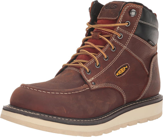 KEEN Utility Men's Cincinnati 6in Waterproof Round Soft Toe Boot