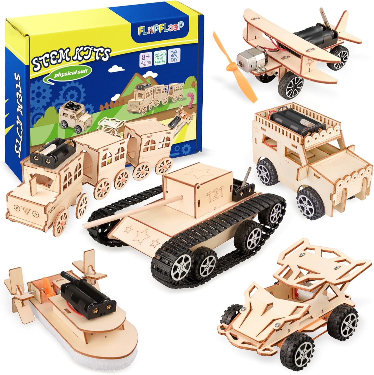 Ultimate STEM Kit for Kids 8-12: FliipFlaap