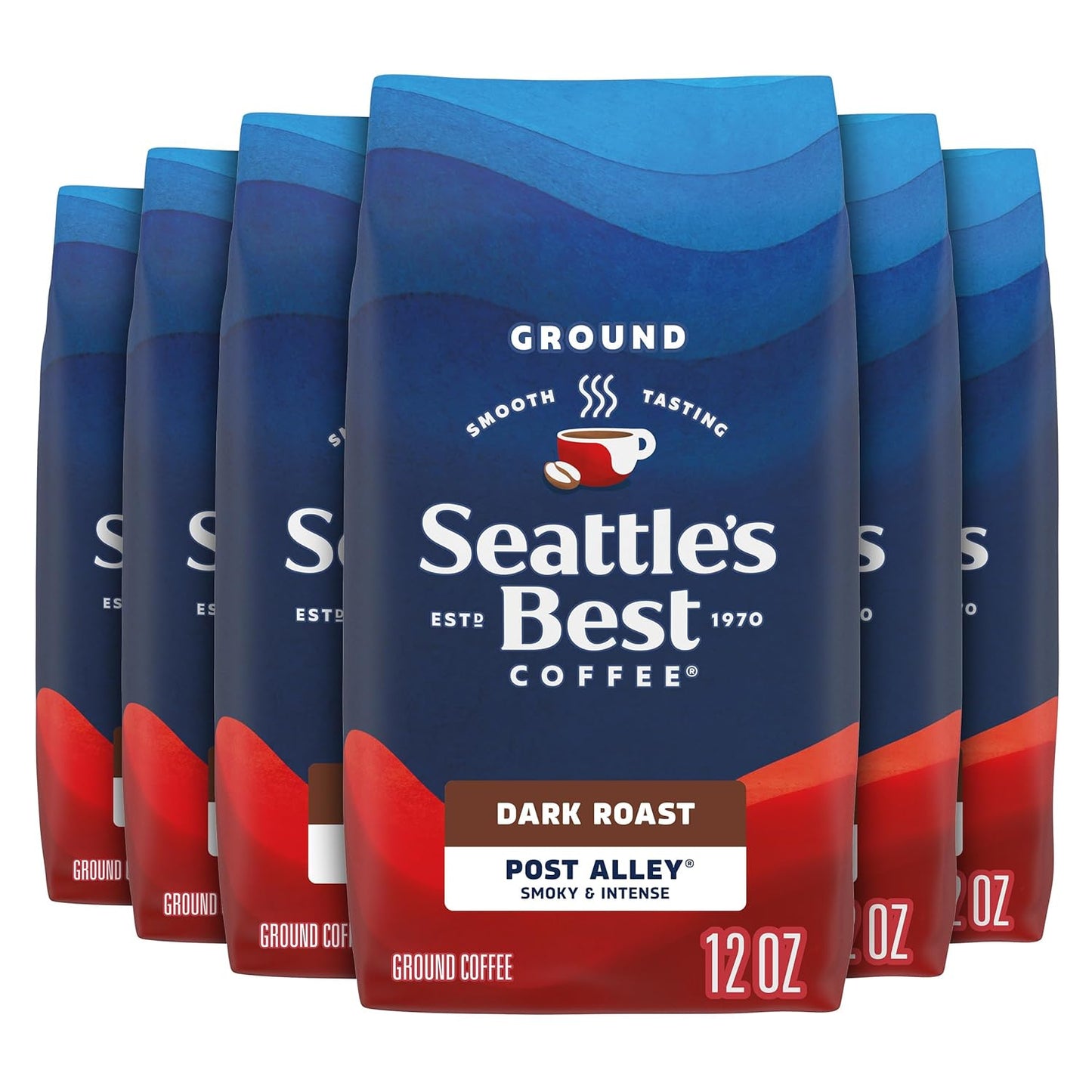 Seattle's Best Coffee Post Alley Blend Dark Roast Ground Coffee