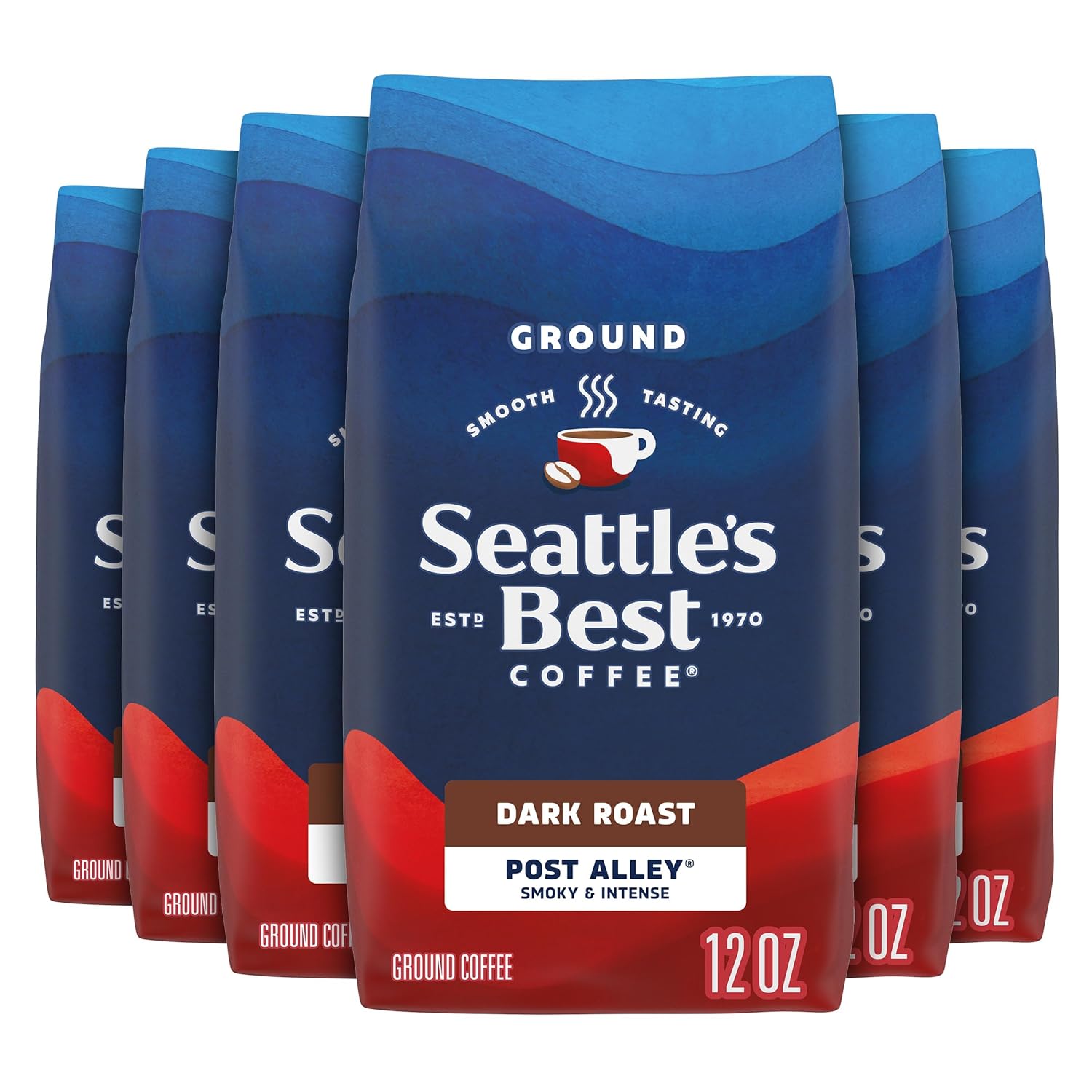 Seattle's Best Coffee Post Alley Blend Dark Roast Ground Coffee