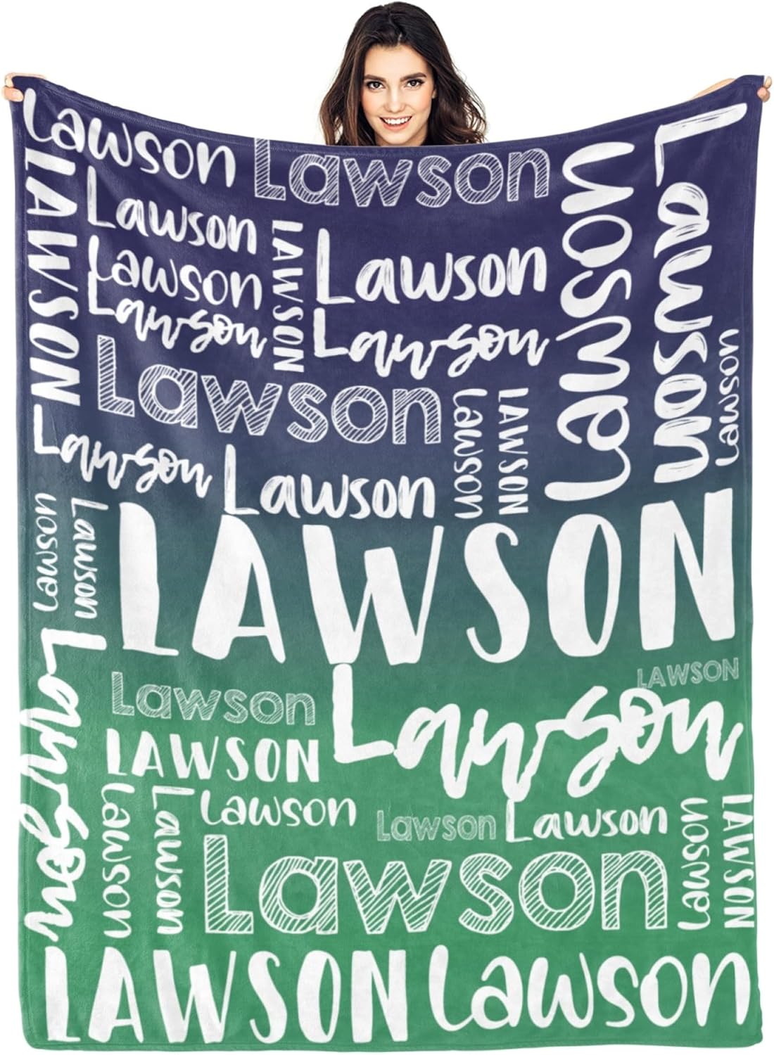Personalized Blankets with Name for All Ages - Custom Gifts