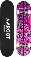 Skateboards for Beginners 31 x 8 in Complete Skateboard - 7-Layer