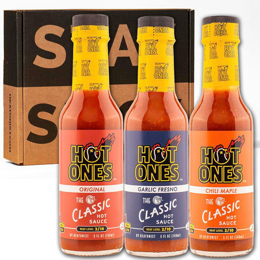 Hot Ones The Classic Trio Hot Sauce Pack 3-Pack (5 fl oz)