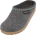 HAFLINGER GZ Felt Clogs Mules Shoes Unisex - Warm, Supportive Comfort
