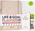 Life Mastery Planner - 12 Month Goal Planner for Productivity