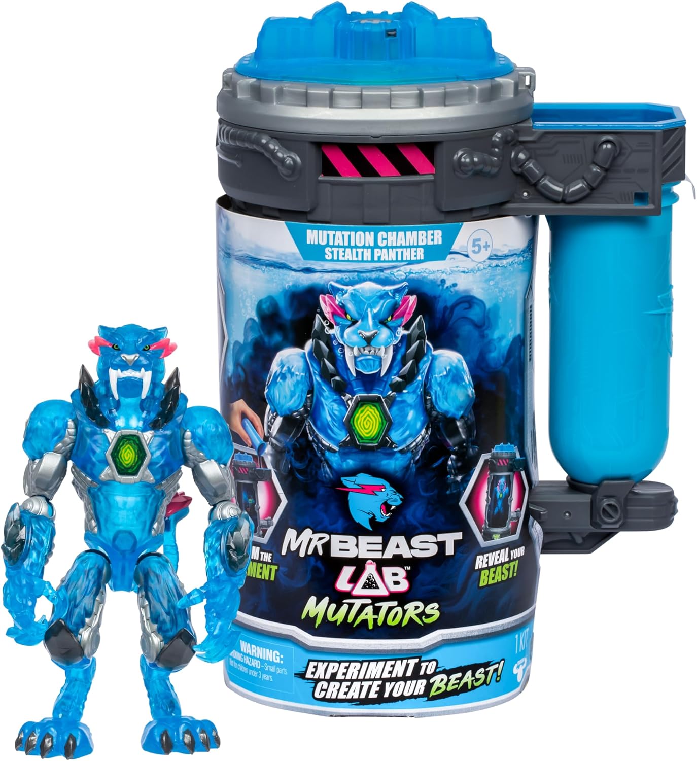 Transform MrBeast Mutators Into Stealth Panther Action Figure! Collect All 3