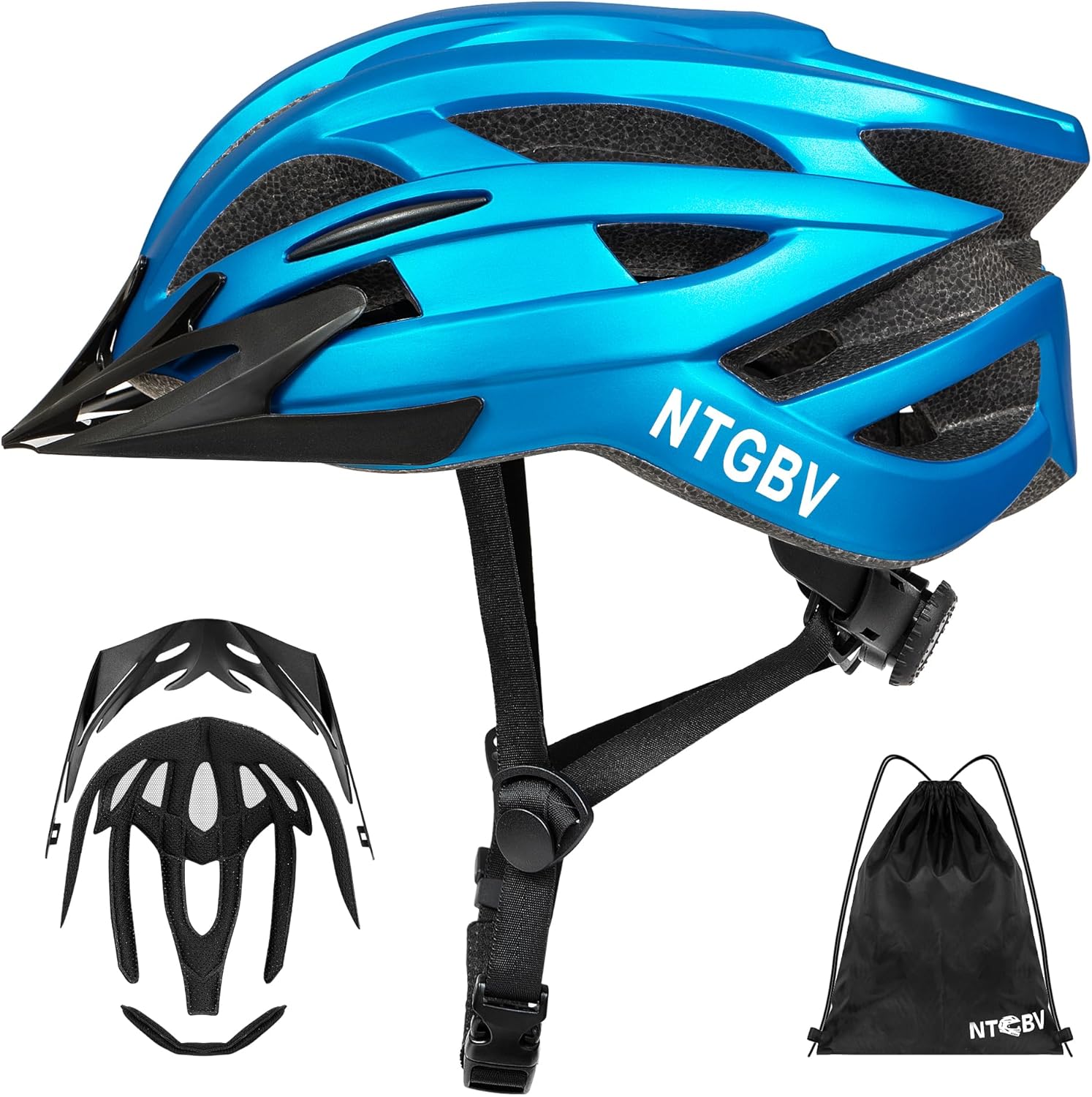 Adult Bike Helmet for Men and Women with Adjustable Design