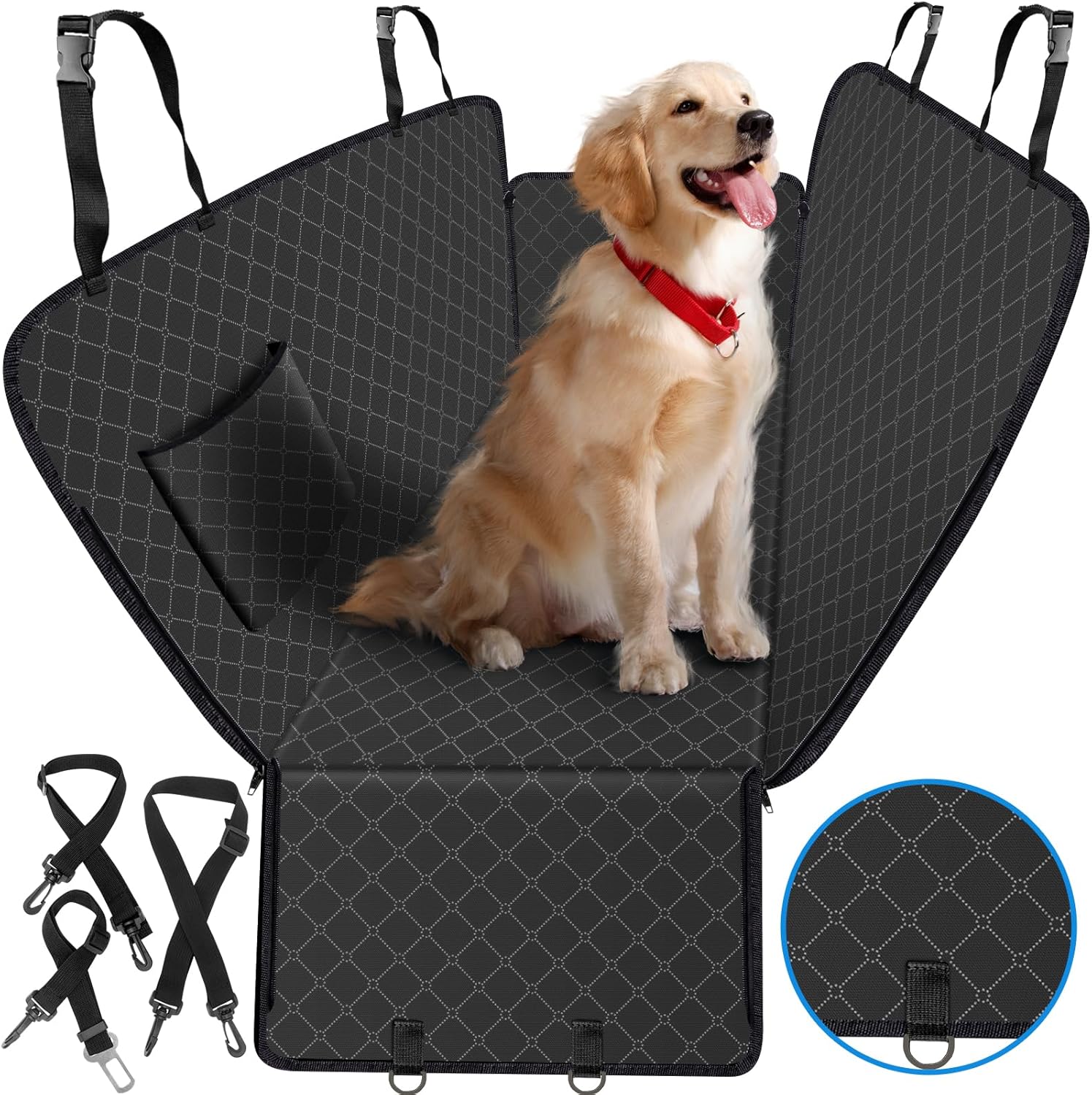 Protect your car with WoofKnows Dog Seat Cover