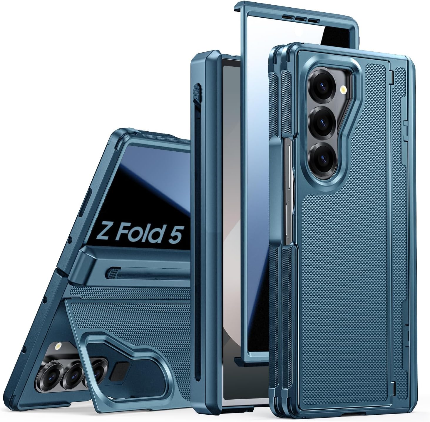 Samsung Galaxy Z Fold 5 Case with S Pen Holder & Kickstand