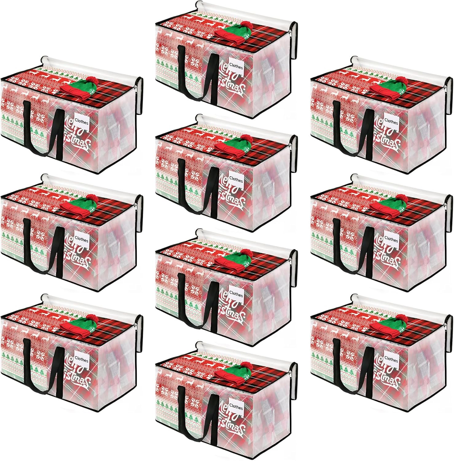 BlissTotes Extra Large Moving Bags for Heavy Duty Storage
