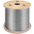 Mophorn Stainless Steel Cable Railing 1/8in x 500ft for Decks