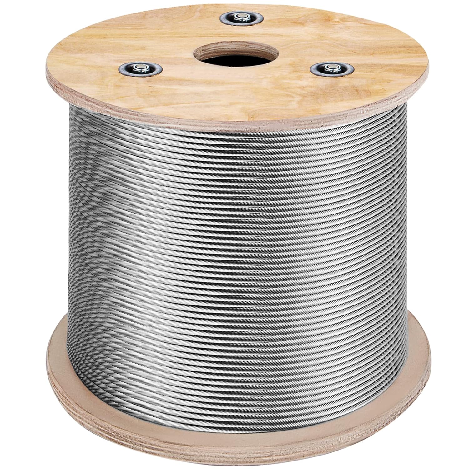 Mophorn Stainless Steel Cable Railing 1/8in x 500ft for Decks