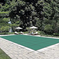 Inground Pool Safety Cover 20ft x 40ft Rectangle - Heavy-Duty Mesh