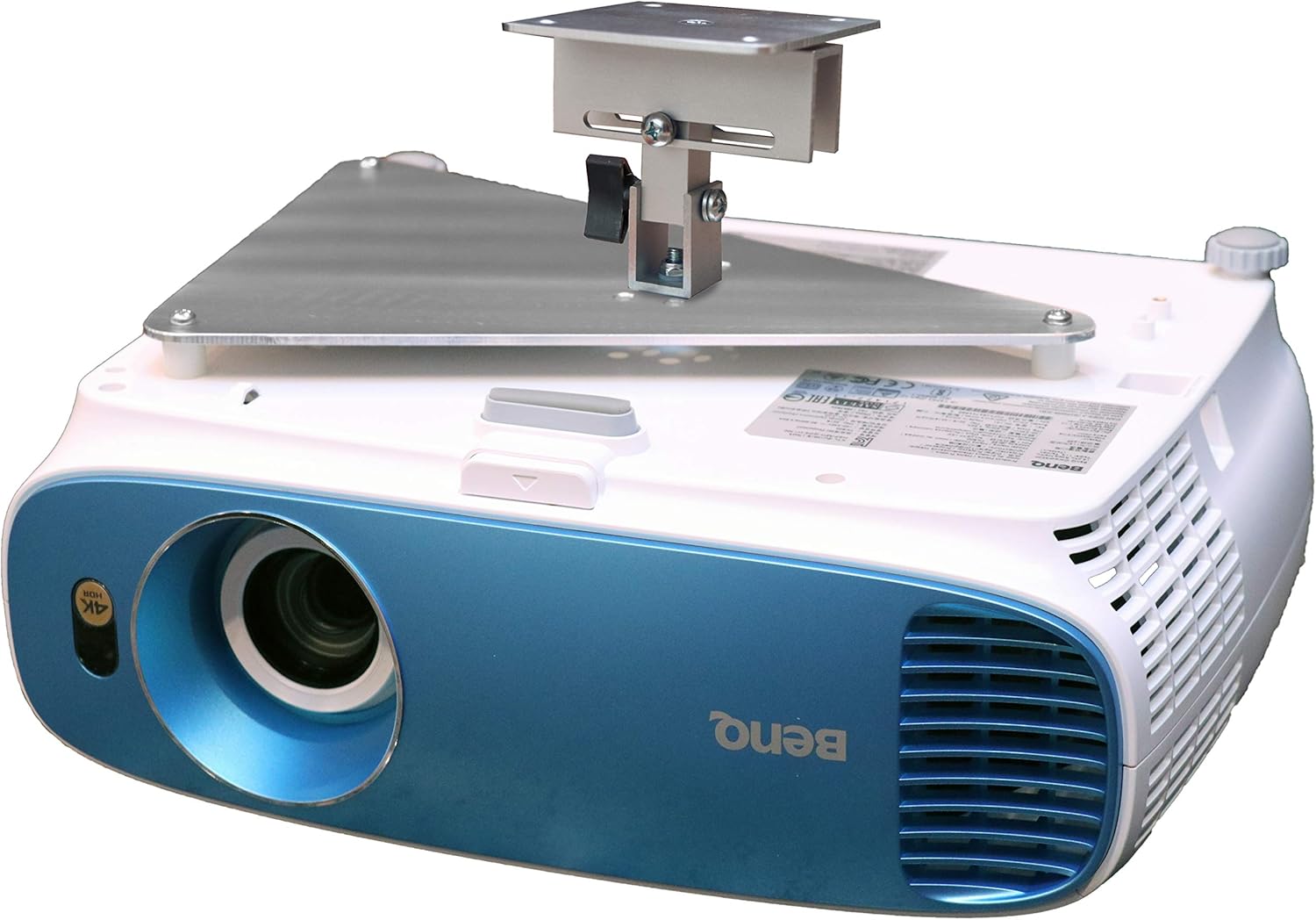 Projector Ceiling Mount for BenQ TK800 with Lateral Shift Coupling