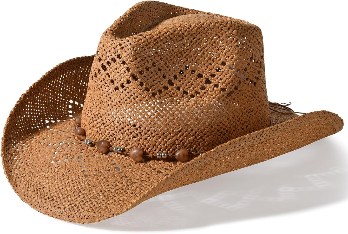 Stylish Straw Cowboy Hat for Men and Women - Summer Essential