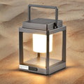 LETRY Solar Outdoor Table Lamp - Portable Rechargeable Lantern