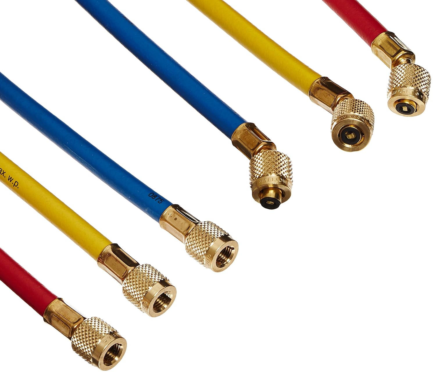 Yellow Jacket 21985 Plus II Hose with Standard Flare Fittings