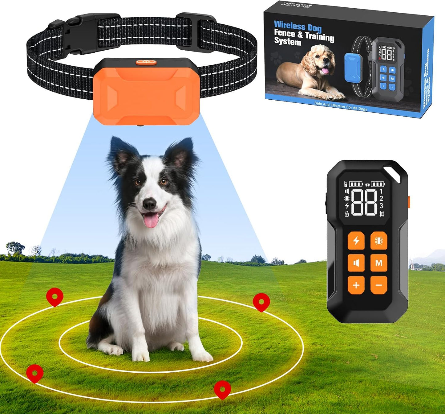 Feycig 2-in-1 Wireless Dog Fence!