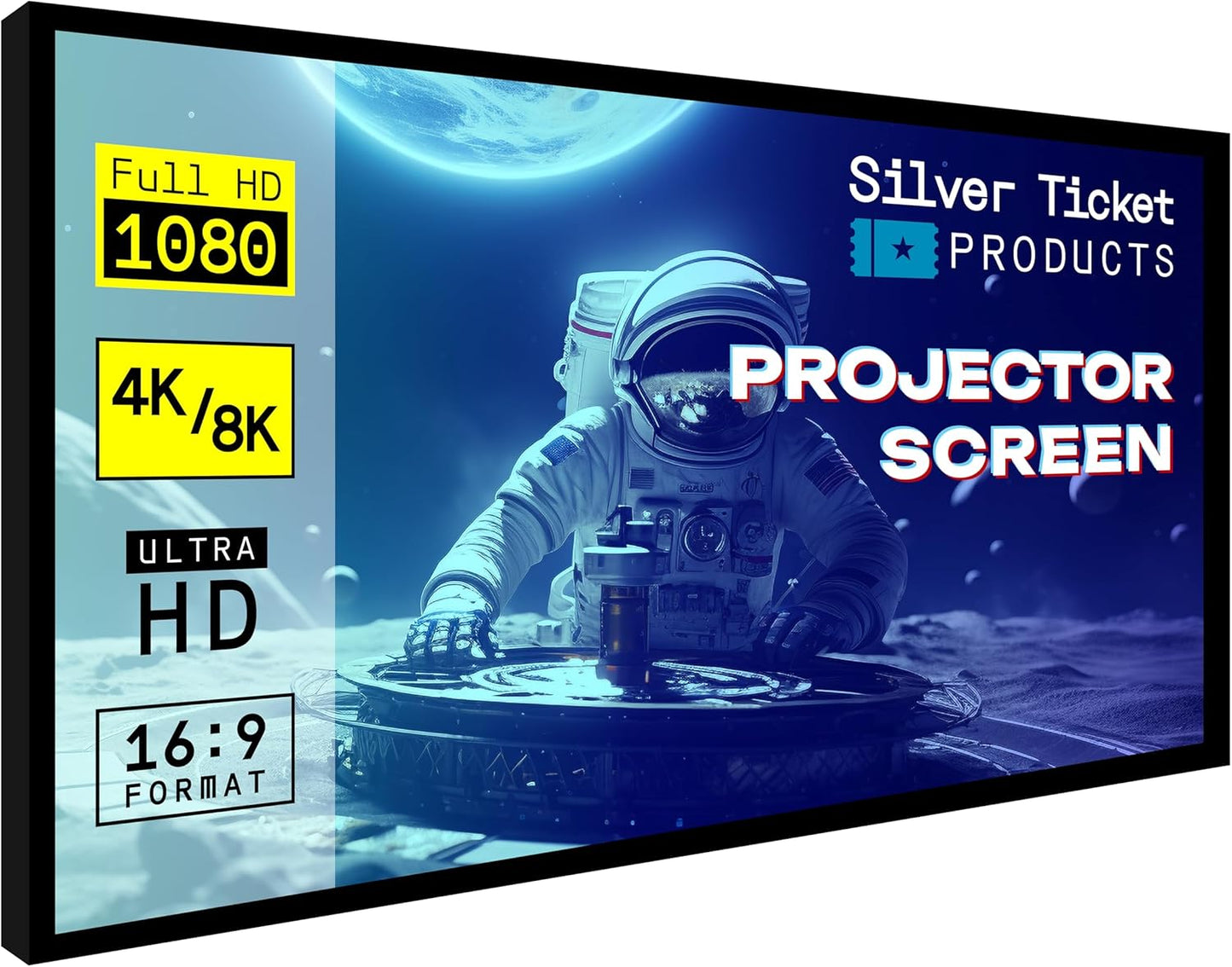 Silver Ticket Products STR Series 100in Home Theater Screen Review