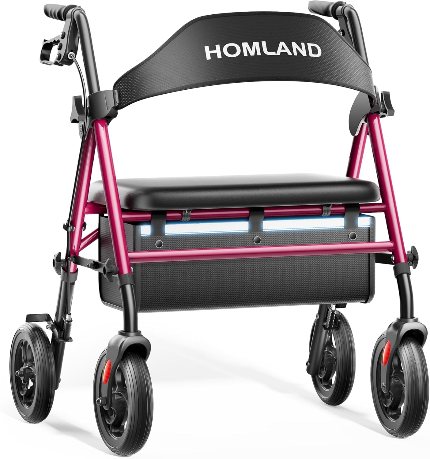 HOMLAND Bariatric Walkers for Seniors with Extra Wide Seat