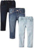 Toddler Girls Skinny Jeans 2-Pack - Dark Indigo & Blues