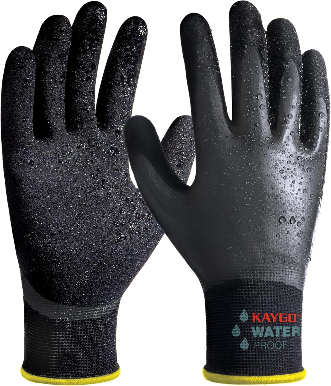 Waterproof Non-slip Work Gloves by KAYGO