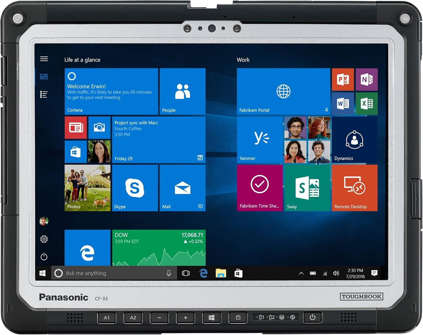Panasonic Toughbook CF-33 MK1: Durable 12ft' QHD Touchscreen Laptop
