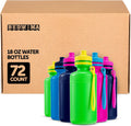 Bedwina Bulk Water Bottles For Kids - Pack of 72 Mini 18 oz