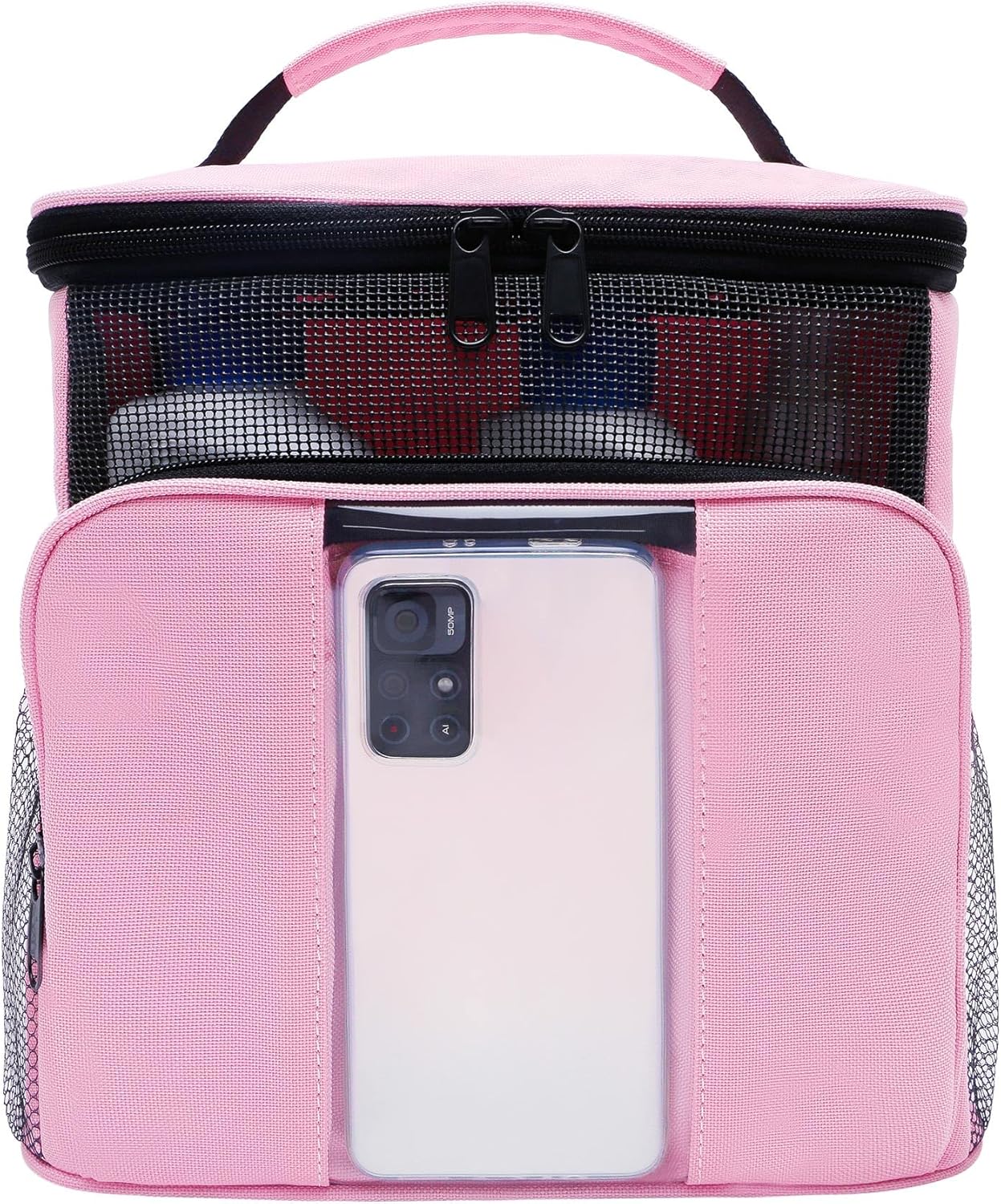Portable Mesh Shower Caddy for Full-Sized Toiletries - NOBLIGOAL
