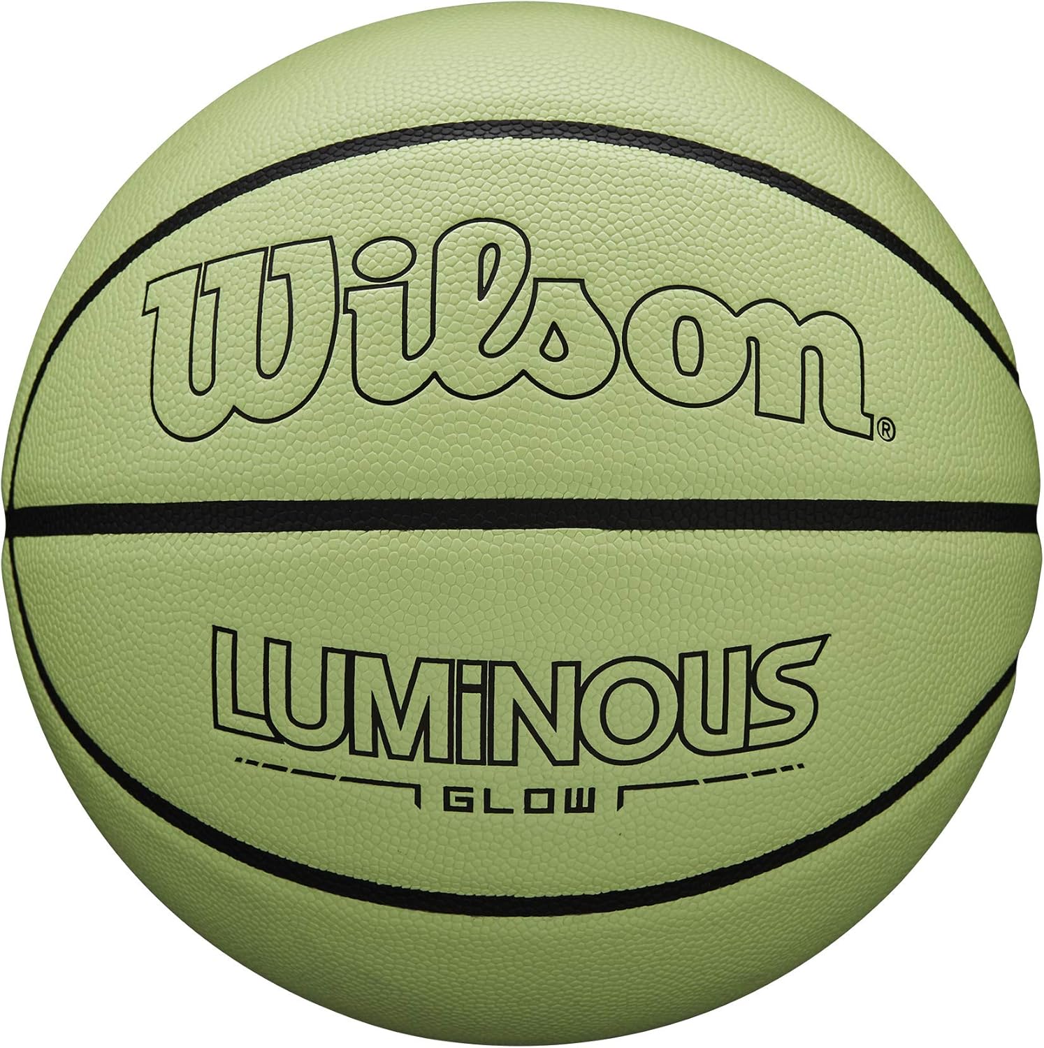 Wilson Luminous Glow Basketball - Size 7 for All Ages Fun