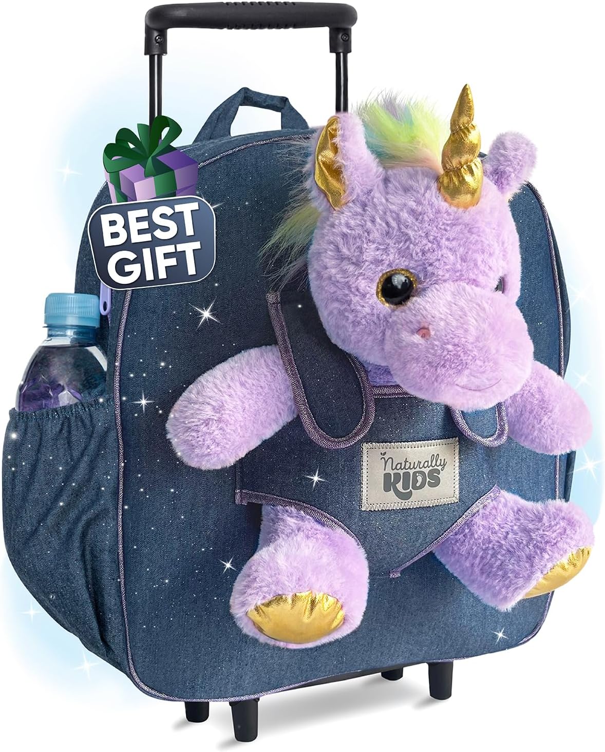 Toddler Luggage for Girls with Unicorn Toys - Perfect Gift