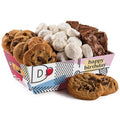 Davids Cookies Happy Birthday Cookies Gift Basket - Assorted Gourmet