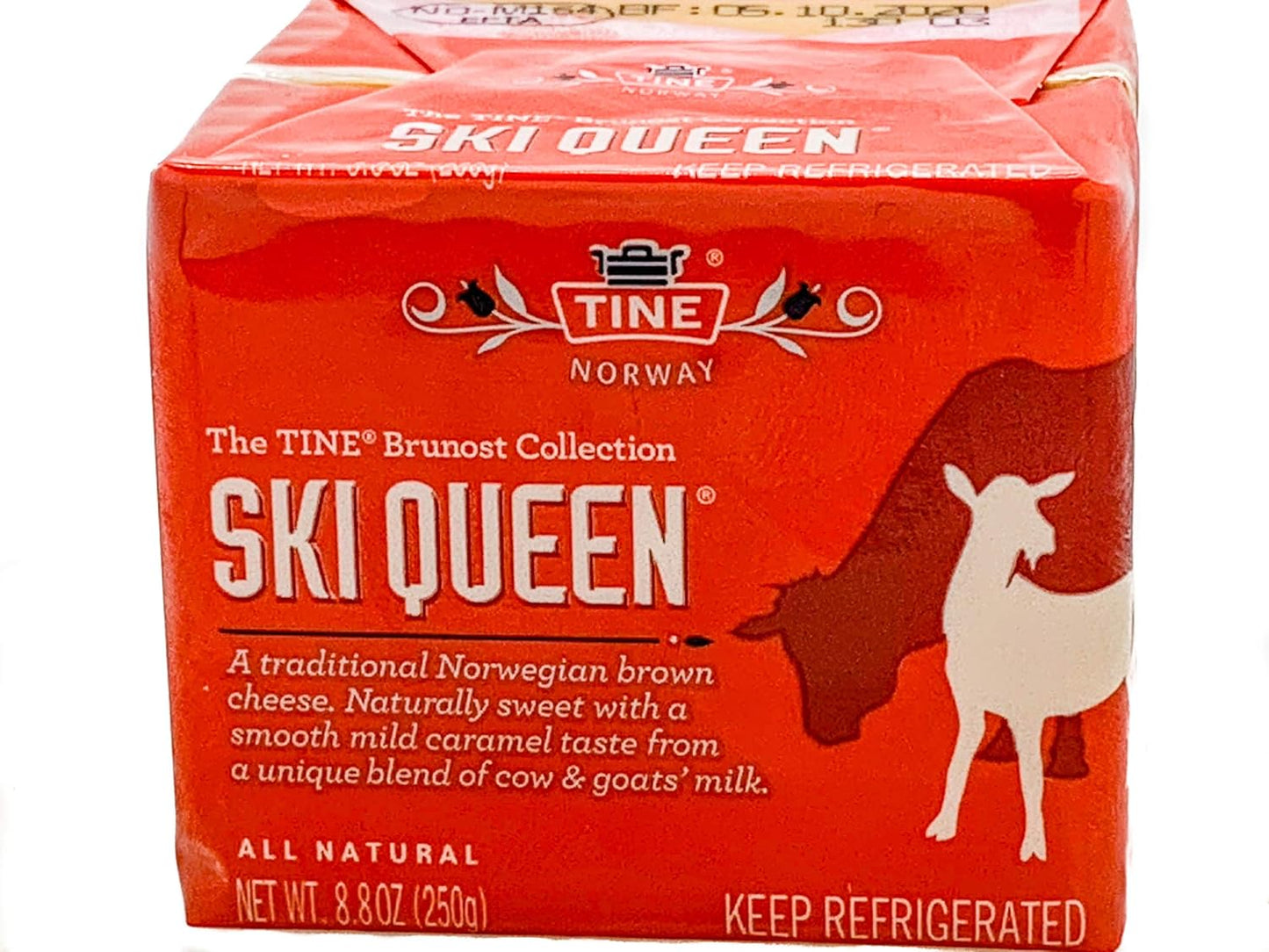 Rich & Creamy Ski Queen Gjetost Cheese 8 oz.