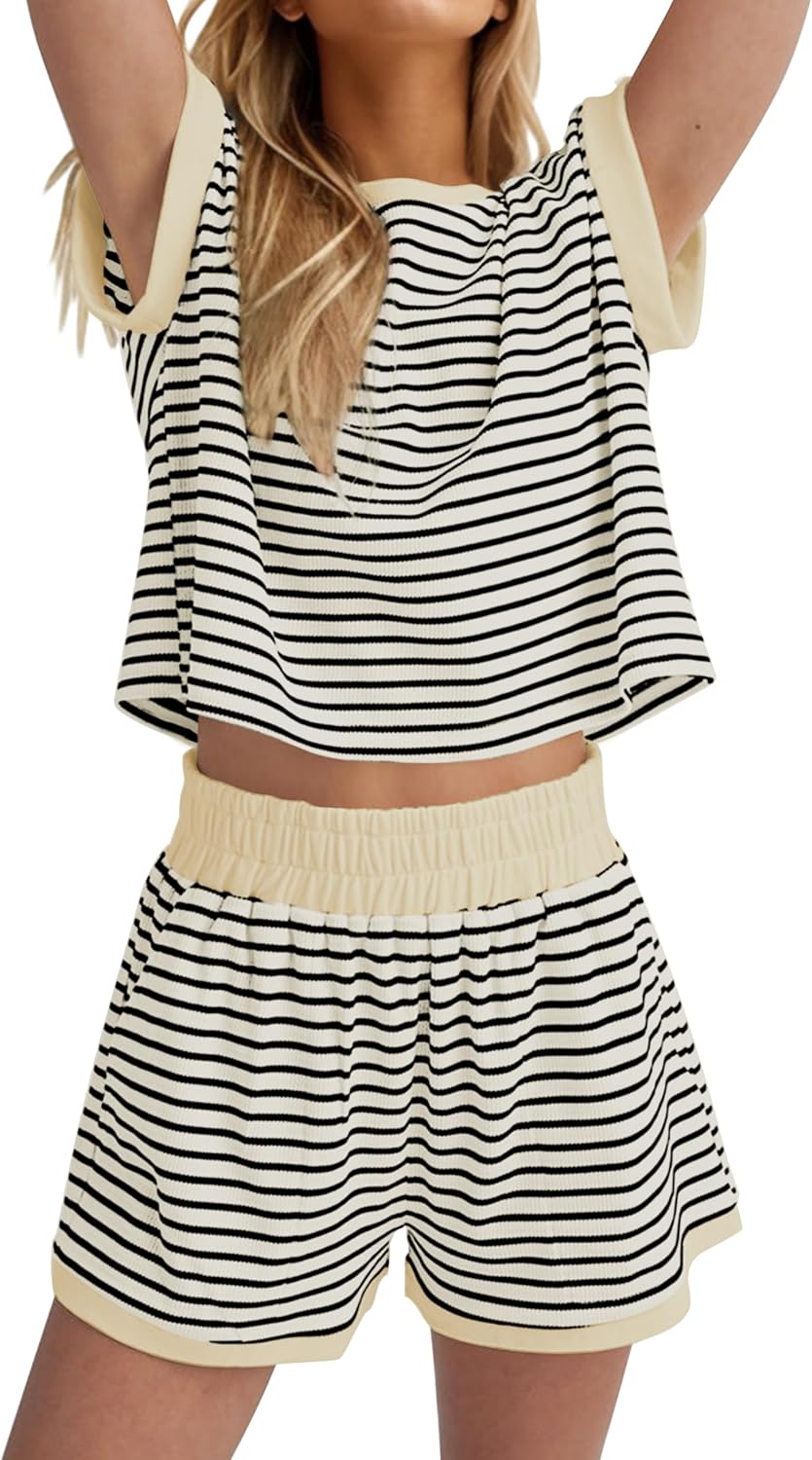 Women Summer 2 Piece Lounge Sets for Comfort and Style