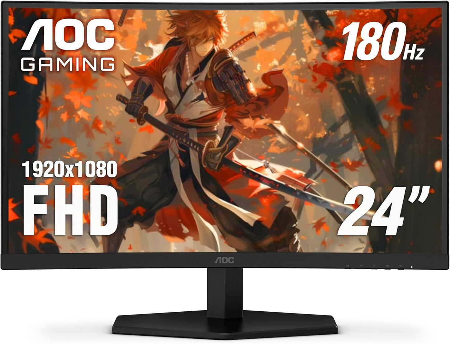 AOC C24G42E 24 Inch Curved Ultra-Fast Gaming Monitor Review