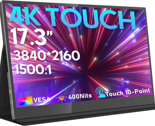 4K Touch Portable Monitor: HDR, 100% sRGB