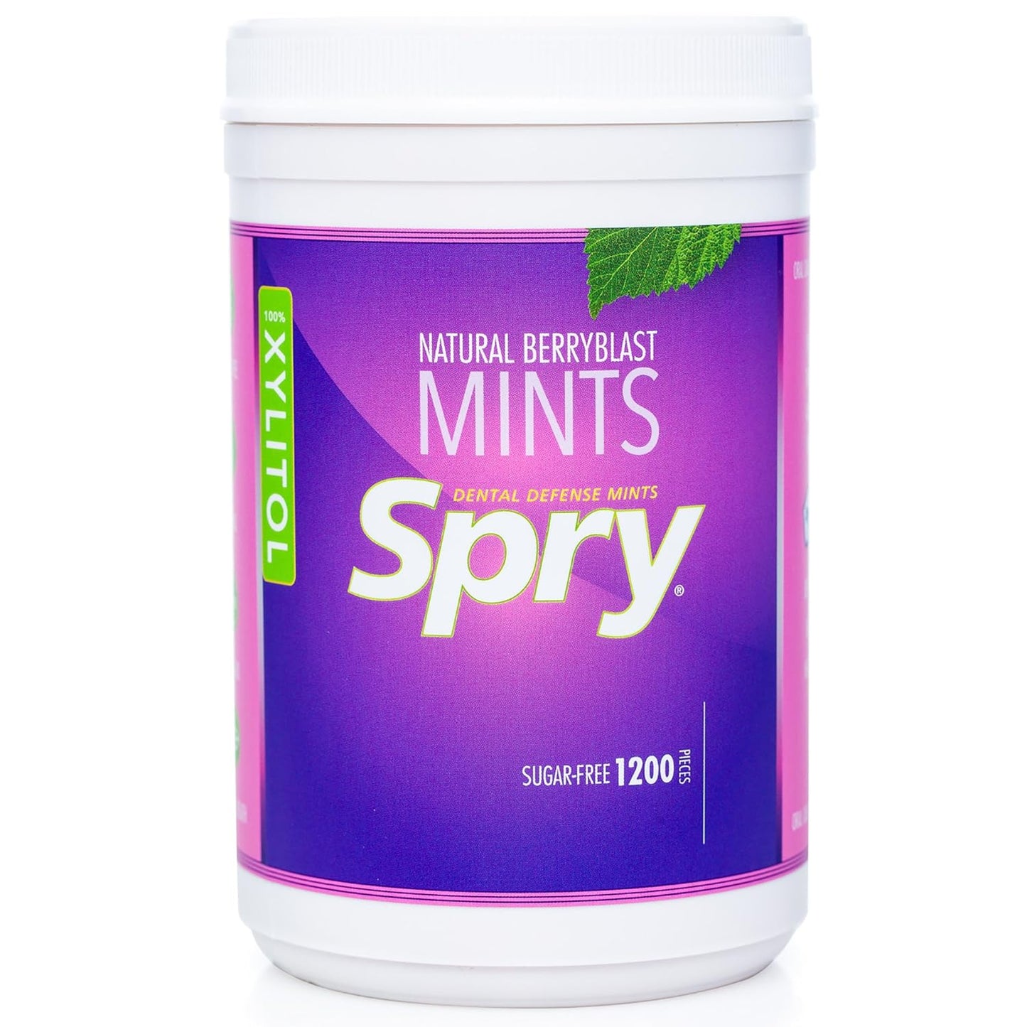 Spry Xylitol Berry Blast Mints for Fresh Breath and Oral Health
