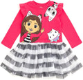 DREAMWORKS GABBY'S DOLLHOUSE Pandy Paws Cakey Cat French Terry Dress