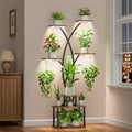 Plant Stand Indoor with Grow Lights - 7 Tier 66in Tree Display