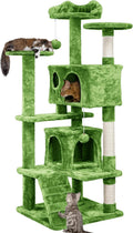 Yaheetech Cat Tree 54in Tower with Condo & Sisal Posts - Ideal