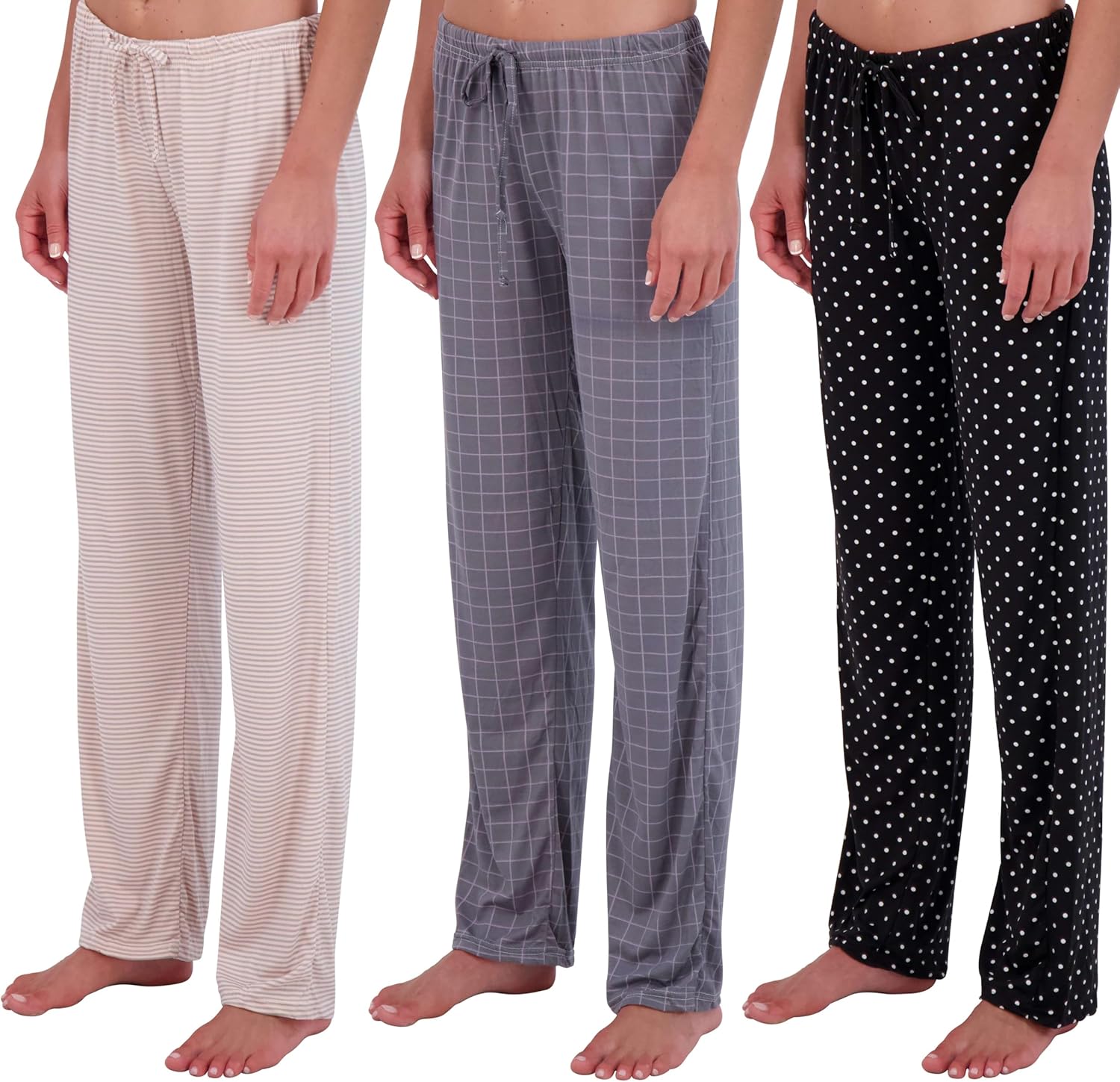 Ultra-Soft Comfy Pajama Lounge Pants for Women in Plus Sizes