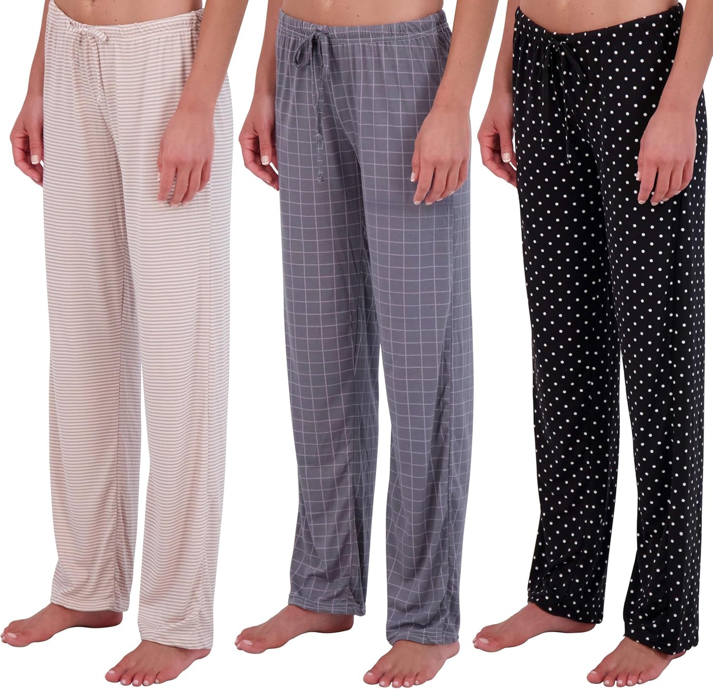 Ultra-Soft Comfy Pajama Lounge Pants for Women in Plus Sizes
