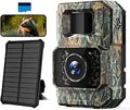 48MP Solar WiFi Trail Camera with Night Vision and 32GB SD Card
